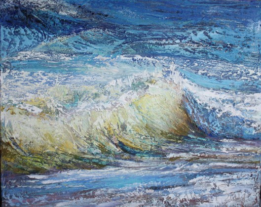 2014 - 1 Wave Painting PMP 048CrpdSgnedRszd